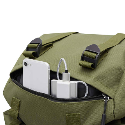 Tactical Green Backpack, 100L Capacity
