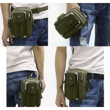 Tactical waist bag + belt greenTrizand 24322