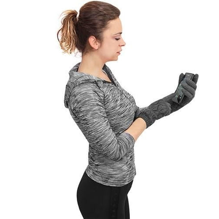 Tactile gloves R6412 - gray