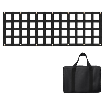 Tailgate Cargo Net 54 x 18 in, 4 Adjustable Straps, 1500 lb
