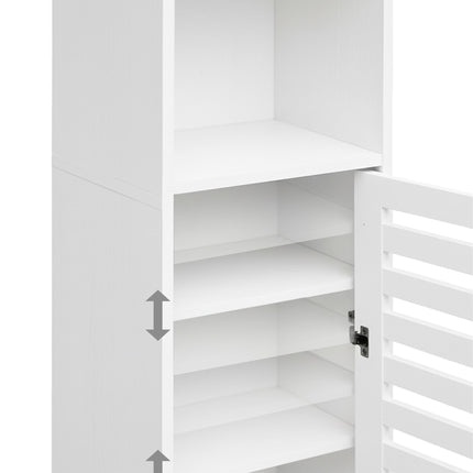 Tall Bathroom Cabinet with Adjustable Shelves