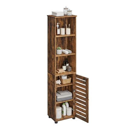 Tall Bathroom Cabinet with Adjustable Shelves