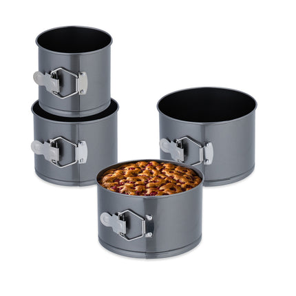 Tall Round Springform Pan Set – Heat Resistant, Non-Stick