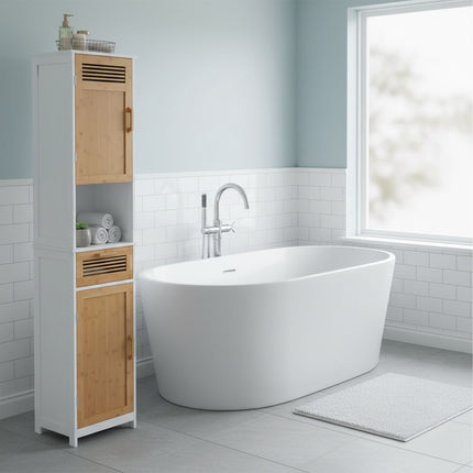 Tall bathroom cabinet