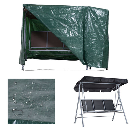 Waterproof tarpaulin cover, UV resistant, 215x155x150cm
