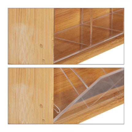 Tea box in bamboo
