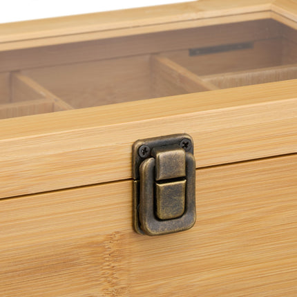 Tea box with 10 compartments