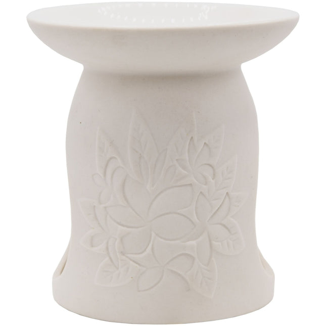 Tealight Fragrance Lamp, Ceramic, Minimalist Design