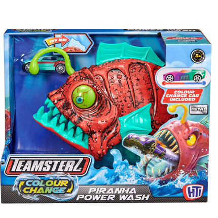 Teamsterz Colour Change Playset Piranha Power Wash