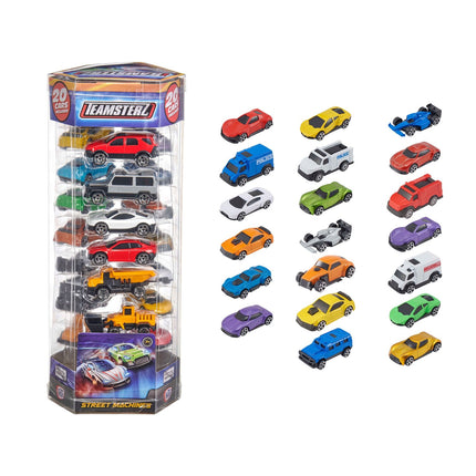 Teamsterz Die-Cast Cars Models Set, 7Cm, 20Pcs