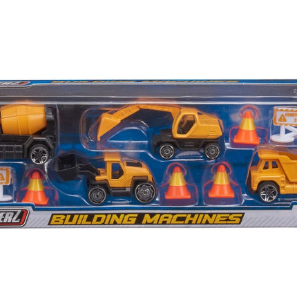 Teamsterz Die-Cast Models Building Machines