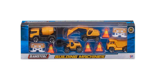Teamsterz Die-Cast Models Building Machines