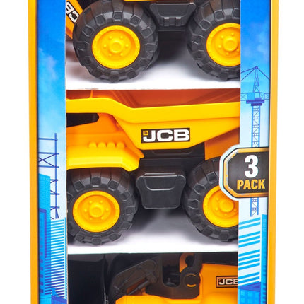 Teamsterz Jcb Trucks Set, 3Pcs, 18Cm