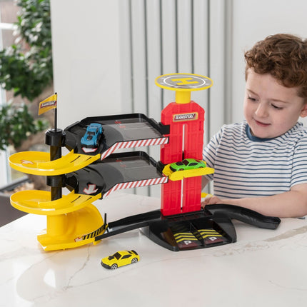 Teamsterz Playset Park And Drive + 3 Cars