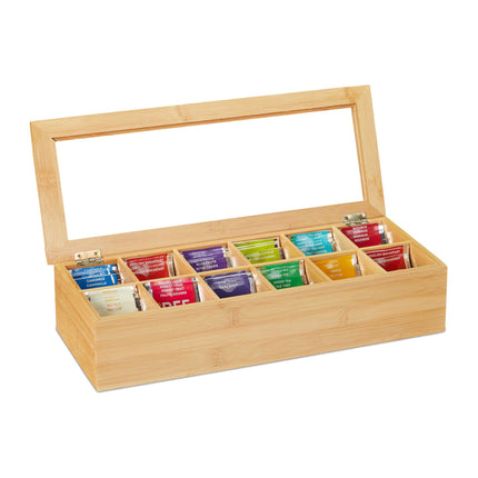 Teask in bamboo