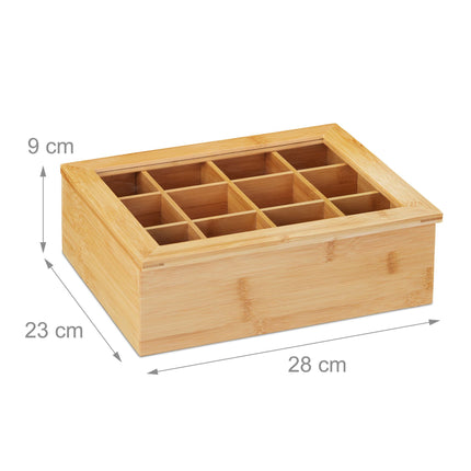 Teask in bamboo