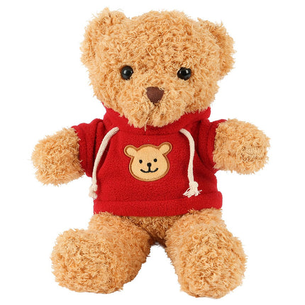 Teddy Bear 30cm, Soft Plush Toy for Kids, Light Brown