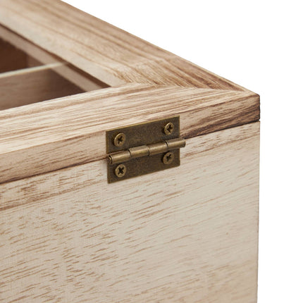 Tedosa in wood 9 compartments