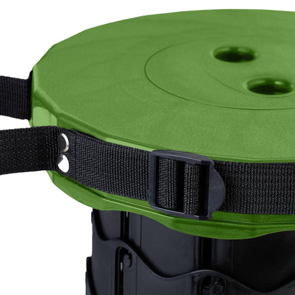 Telescopic Camping Stool – Adjustable Height, Compact Fold