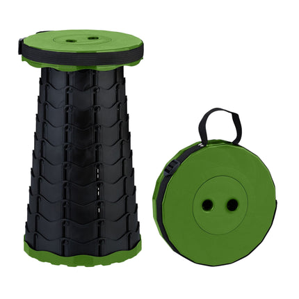 Telescopic Camping Stool – Adjustable Height, Compact Fold