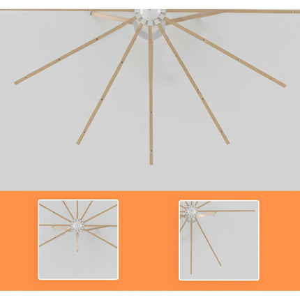 Telescopic Octopus Clothes Dryer, 16 Rods, Beech Wood