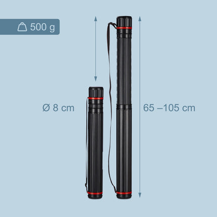Telescopic Poster Tube – Adjustable, Portable, Secure