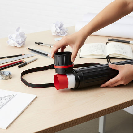 Telescopic Poster Tube with Adjustable Strap