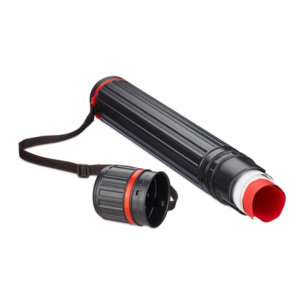 Telescopic Poster Tube with Adjustable Strap