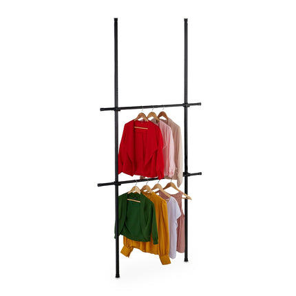 Telescopic Wardrobe System, Adjustable 165–300 cm