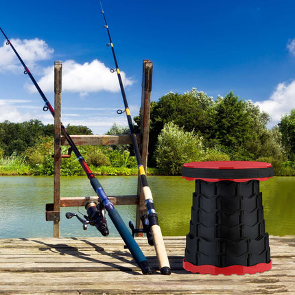 Telescopic camping chair