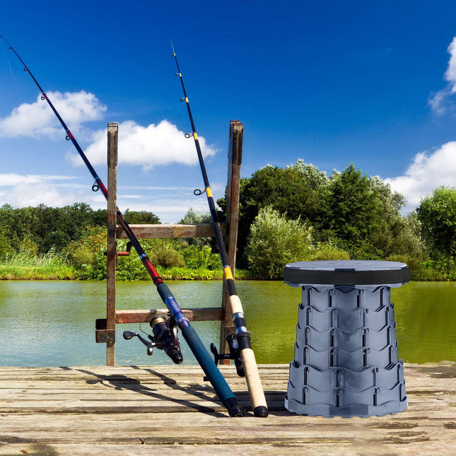 Telescopic camping chair