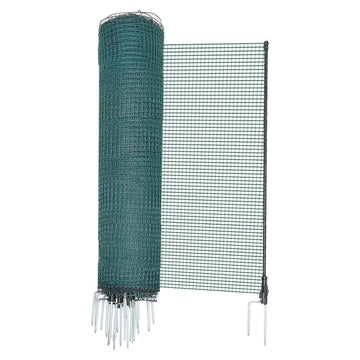 Temporary Mesh Fence Kit, 1.2 x 25 m, 15 Posts