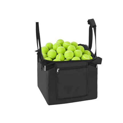 Tennis Ball Hopper Cart, 120-Ball, Foldable, Wheeled