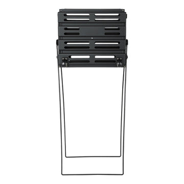 Tennis Ball Hopper Cart, Holds 80 Balls, Wheels for Training