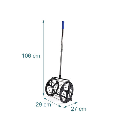Tennis Ball Retriever Roller, Metal Telescopic Handle