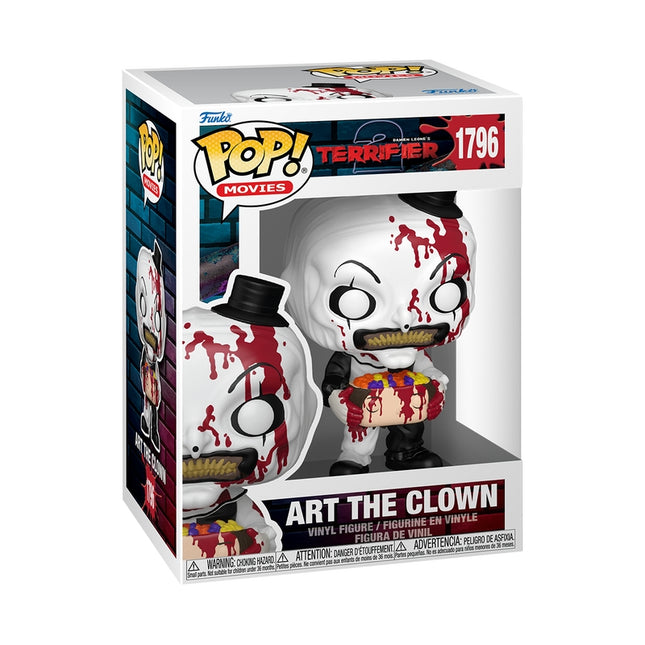 Terrifier Art the Clown Funko Pop! Vinyl Figure with Candy Head