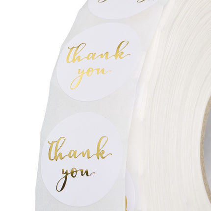 Thank you sticker "Thank you" 2500 pieces