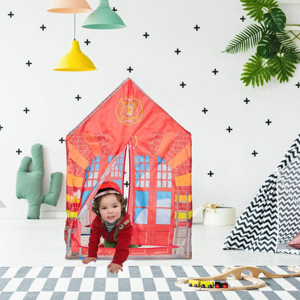 The fire department's tent for children