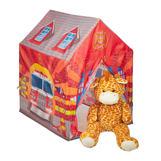 The fire department's tent for children