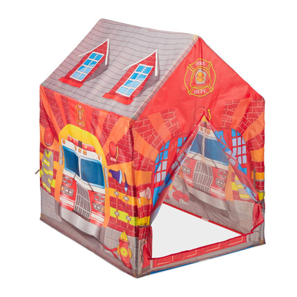 The fire department's tent for children