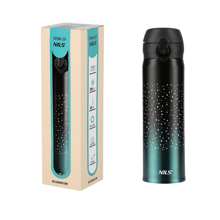 Thermal Cup, Stainless Steel, 11 oz, Sea Blue