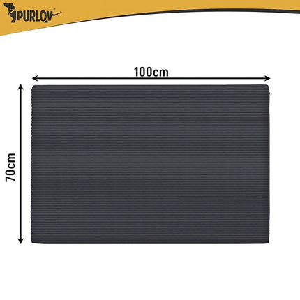 Thermal Insulation Mat for Dogs and Cats 100 x 70 cm, Black, Washable