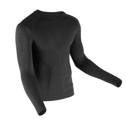 Thermoactive Black Men's Top, 2XL/3XL