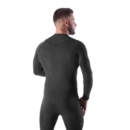 Thermoactive Men's Underwear Set, Black, 2XL/3XL