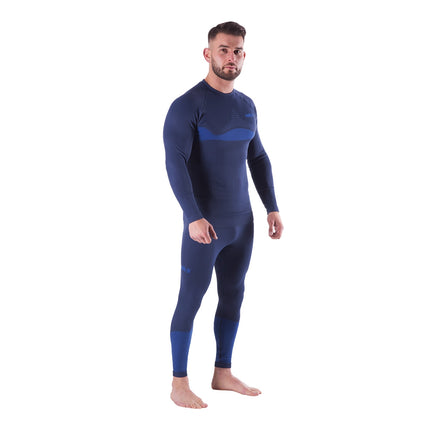 Thermoactive Men's Underwear Set, Blue, S/M