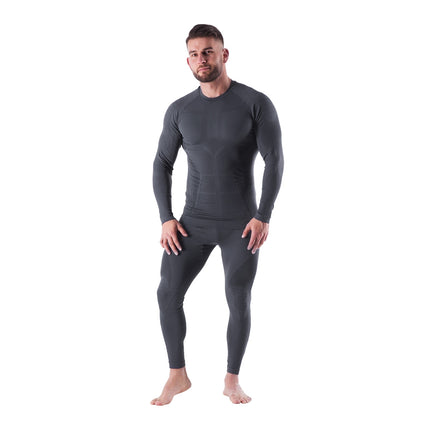 Thermoactive Men's Underwear Set, Grey, L/XL