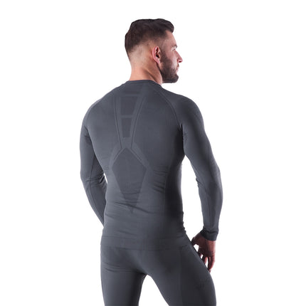 Thermoactive Men's Underwear Set, Grey, L/XL