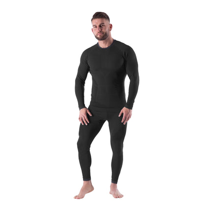 Thermoactive Underwear Set, Black, Men’s 2XL/3XL