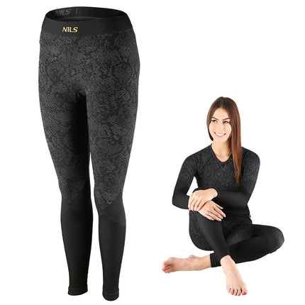 Thermoactive Women's Pants, Black, Size S/M