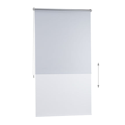 Thermo blackout curtain white
